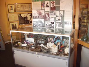 Zeppelin display in the Potters Bar Museum